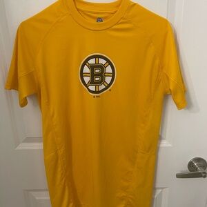 NHL Boston Bruins Yellow Short Sleeve Tee